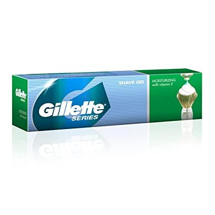 Gillette Shave Gel - Moisturizing with Vitamin E 60 g - Quick Pantry