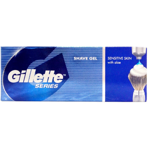 Gillette Shave Gel - Sensitive Skin with Aloe - Quick Pantry