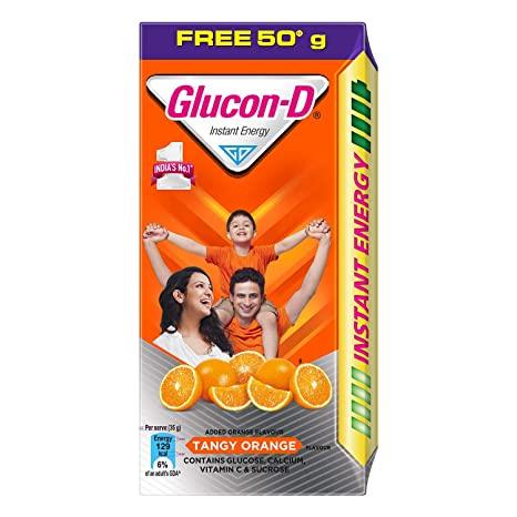 Glucon D Glucose - Tangy Orange - Quick Pantry