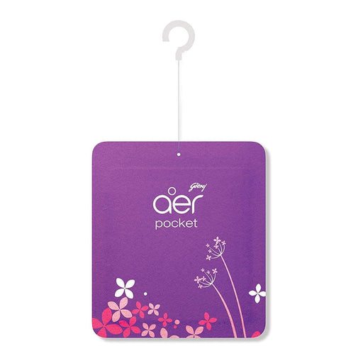 Godrej Aer Pocket - Bathroom Air Fragrance Violet Valley Bloom 10 g - Quick Pantry