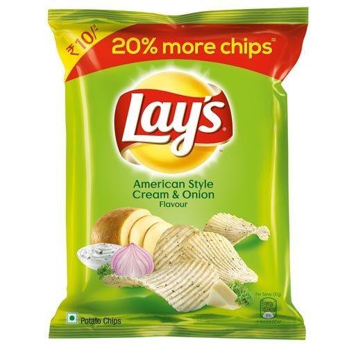 Lay's American Style Cream & Onion Potato Chips 32 g - Quick Pantry