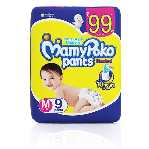 Mamy Poko Pants Medium Size (7-12 kg) Diapers 8 pc - Quick Pantry