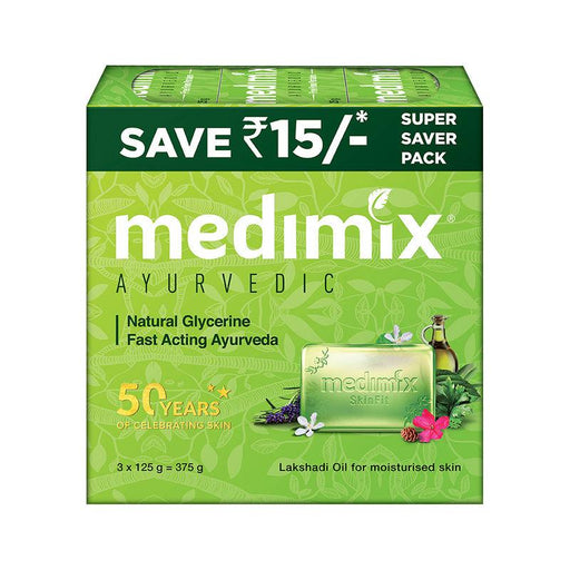 Medimix Ayurvedic Natural Glycerine Soap 4 x 125 g - Quick Pantry
