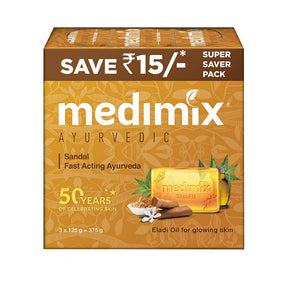 Medimix Ayurvedic Sandal Soap 4 x 100 g - Quick Pantry