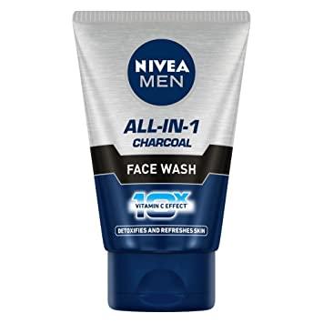 Nivea Men All-In-1 Charcoal Facewash - Quick Pantry