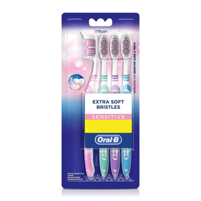 Oral-B Extra Soft Bristles Sensitive Toothbrush (Pack of 5) - Quick Pantry