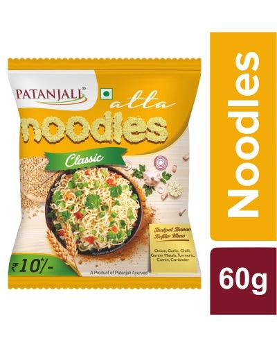 Patanjali Atta Noodles Classic 60 g - Quick Pantry