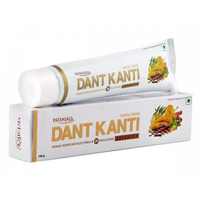 Patanjali Dant Kanti Advance Dental Cream 100g - Quick Pantry