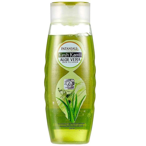 Patanjali Kesh Kanti Aloe Vera Hair Cleanser Herbal Shampoo 180 ml - Quick Pantry