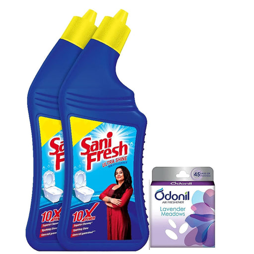 Sanifresh Ultrashine Toilet Cleaner (Buy 2 Get 1 Odonil Free) - Quick Pantry