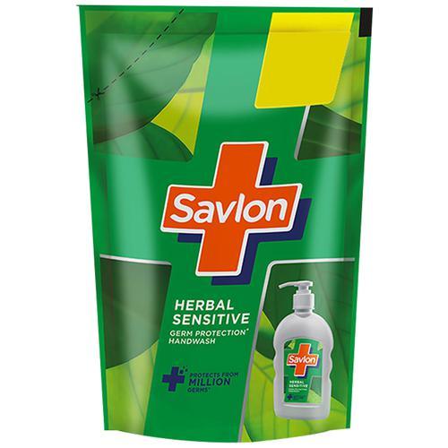 Savlon Germ Protection Liquid Handwash - Herbal Sensitive (Refill) 175 ml - Quick Pantry