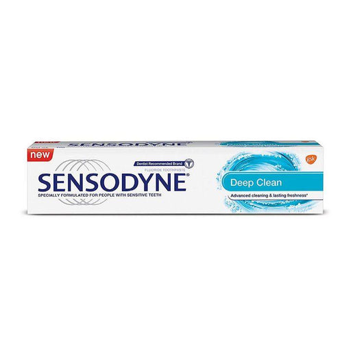Sensodyne Deep Clean Sensitivity Relief Toothpaste 70 g - Quick Pantry