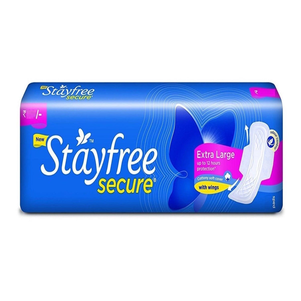 Stayfree Secure Cottony Extra Large with Wings 6 pads — Quick Pantry