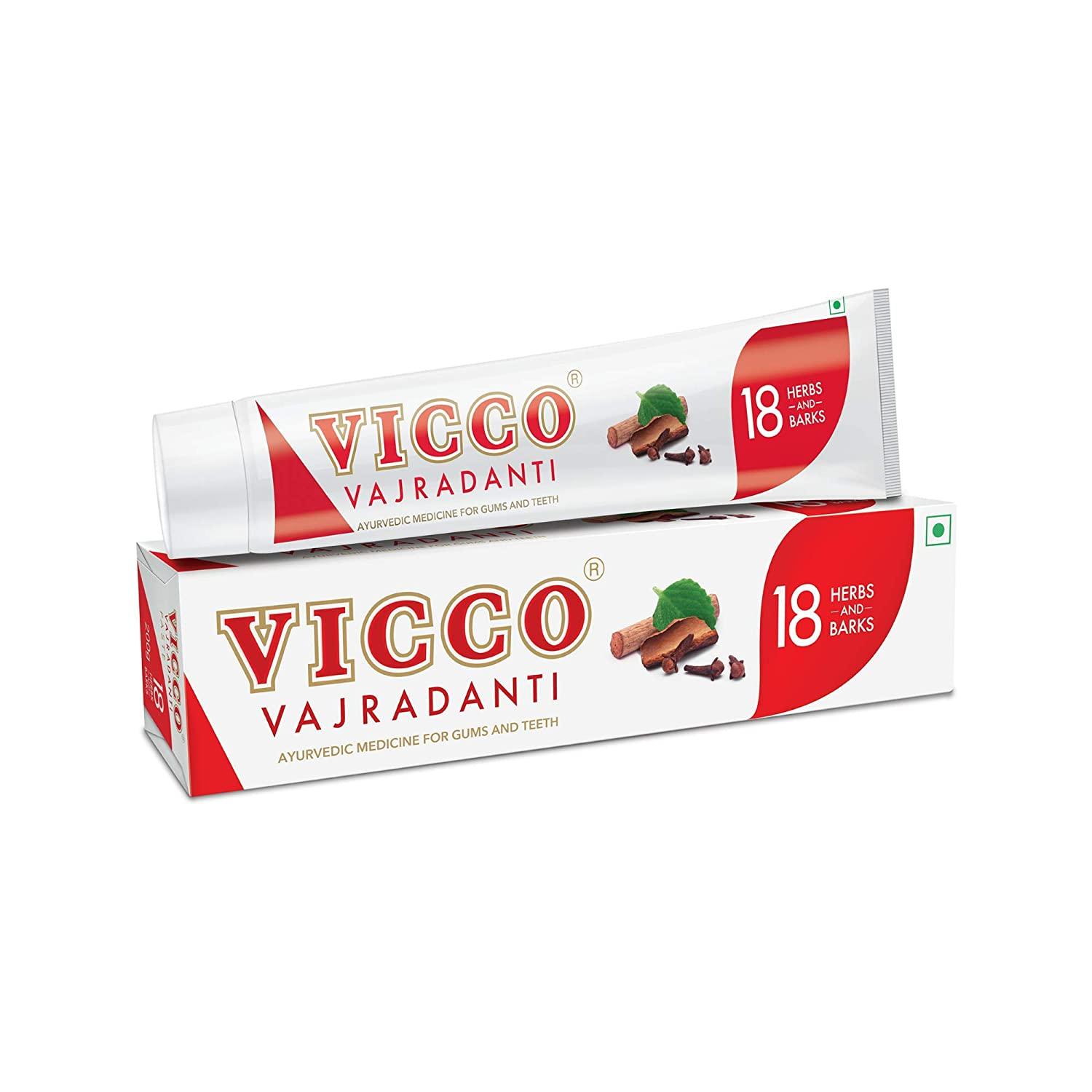Vicco Vajradanti Toothpaste, 100 gram