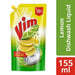 Vim Dishwash Liquid Gel - Lemon 145 ml - Quick Pantry