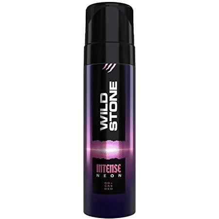 Wild Stone Intense Neon No Gas Deodorant (For Men) 120 ml - Quick Pantry